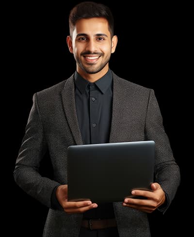 Person with Laptop